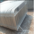 Metal galvanized multidão controle de pedestres barreira